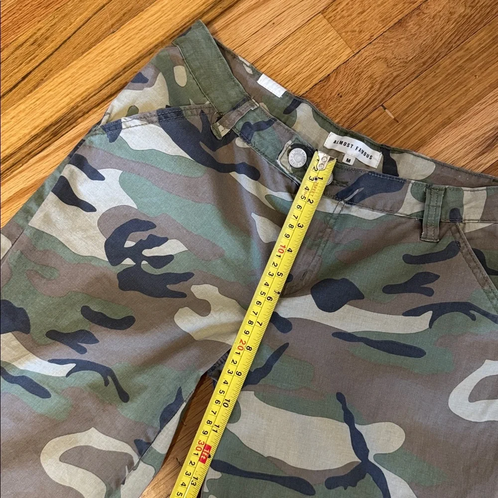 Almost Famous Camouflage Pants size medium. Lower rise. - Picture 15 of 15